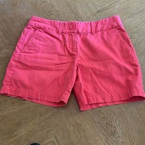 Loft riviera short, size 0 Pink Salmon Coral  Color Spring Summer Beachy